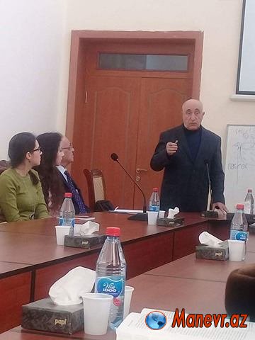 Professor Şahlar Əsgərov AMEA-nın İqtisadiyyat İnstitunda məruzə ilə çıxış etdi