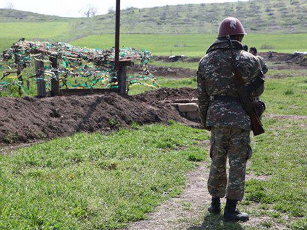Azərbaycan torpağında erməni hərbçi öldü