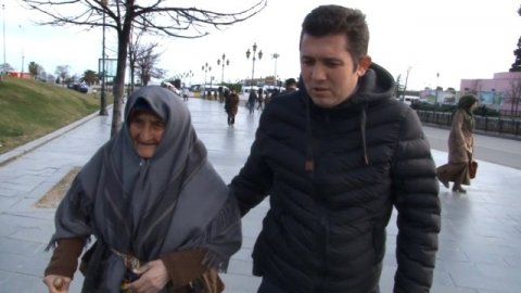 80 ildir dilənən 102 yaşlı qadın saxlanıldı - ŞƏKİLLƏR