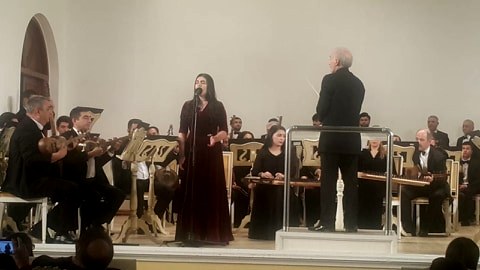 “Gənclərə dəstək” layihəsi çərçivəsində Beynəlxalq müsabiqələr laureatlarının konserti keçirilib