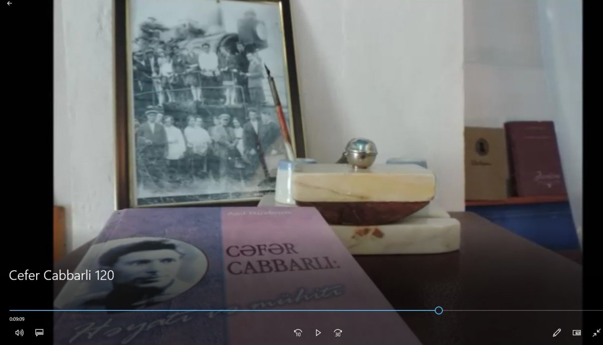  Rusiya kitabxanalarında Cəfər Cabbarlının120 illik yubileyinə həsr olunmuş  videoçarx nümayiş olunacaq