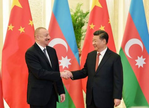 Prezident ÇİN-də: İlham Əliyev Çin lideri ilə görüşdü + ŞƏKİLLƏR
