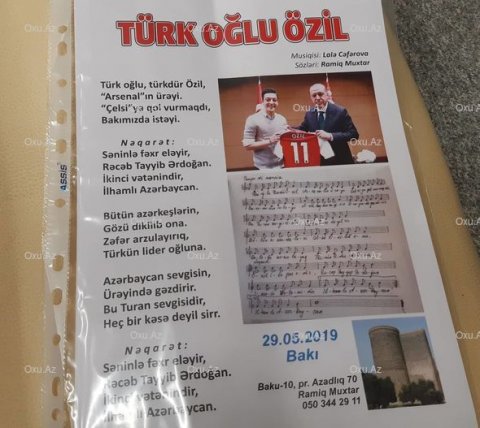 Azərbaycanlı şair "Çelsi"yə himn yazlb və Sarriyə təqdim edib - ŞƏKİL