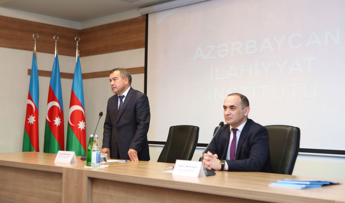 Azərbaycan İlahiyyat İnstitutu Biləsuvarda abituriyentlərlə görüş təşkil edib