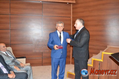 Sabirabad ağsaqqalları “Azərbaycan Xalq Cümhuriyyətinin 100 illiyi yubiley medalı” ilə  təltif edildi - ŞƏKİLLƏR 