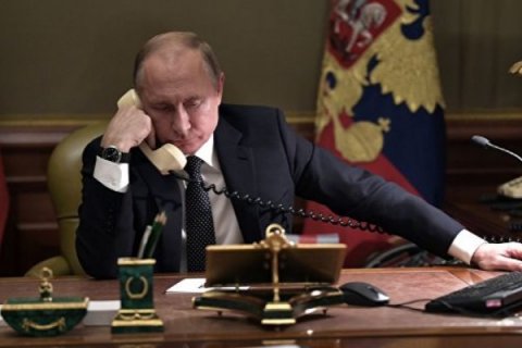 Rusiya və Ukrayna prezidentləri arasında telefon danışığı olub