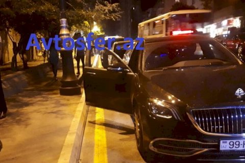 Polis Bakıda yarım milyonluq maşını saxladı - ŞƏKİL