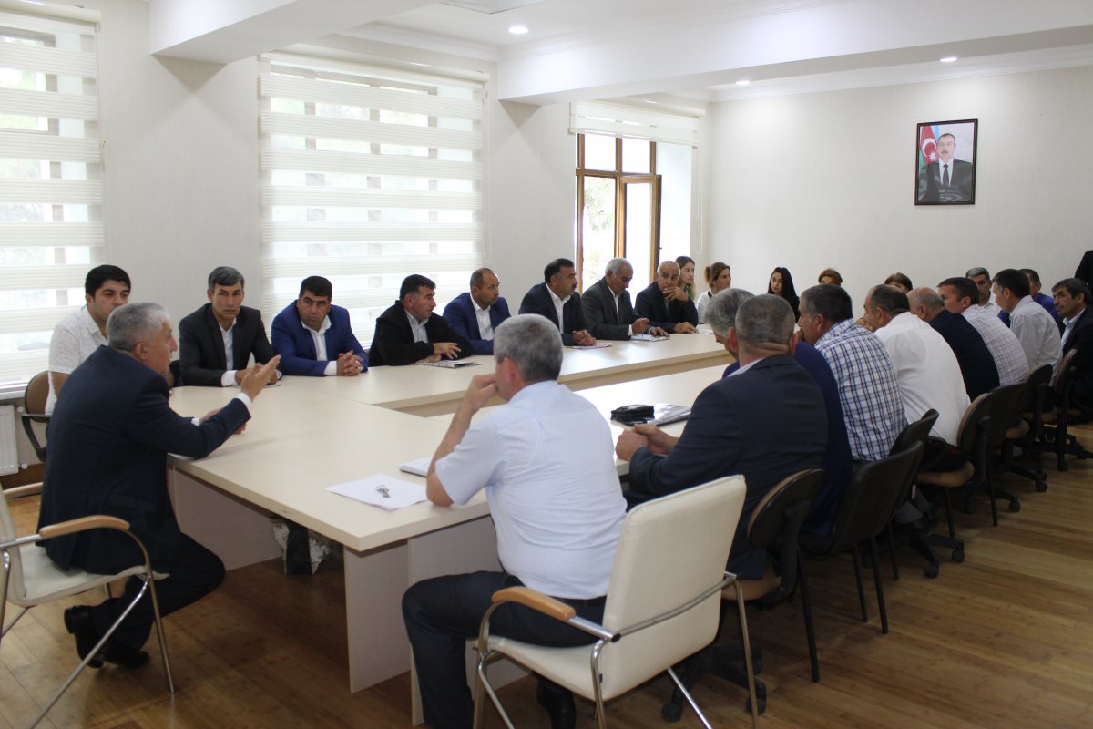 Sabirabad rayon Mədəniyyət Mərkəzində seminar müşavirəsi - ŞƏKİLLƏR