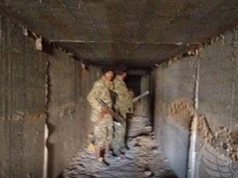 Türk ordusu terrorçulara aid tunellər sistemini aşkarladı