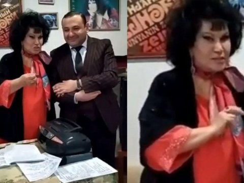 Zeynəb Xanlarovanın yeni görüntüsü - VİDEO