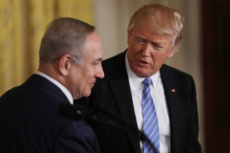 Tramp və Netanyahu “Əsrin razılaşması”nı müzakirə ediblər