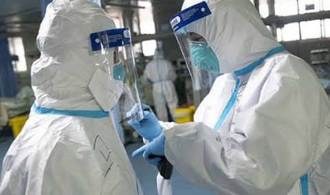 Ukraynada tibb işçiləri koronavirusa yoluxub