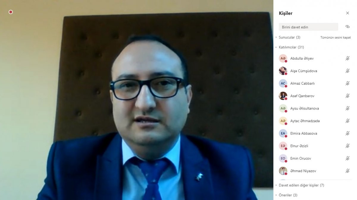Azərbaycan İlahiyyat İnstitutu Şuşanın işğalının 28-ci ildönümünə həsr olunmuş videokonfrans keçirib