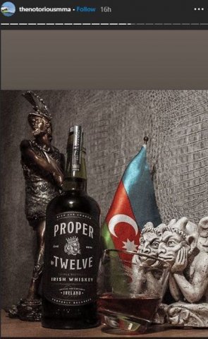 Konor Azərbaycan bayrağını PAYLAŞDI - ŞƏKİL