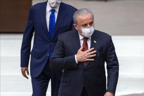 Mustafa Şəntop Türkiyə parlamentinə yenidən sədr seçildi 