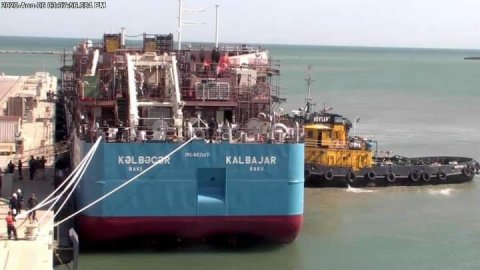 “Kəlbəcər” adlı tanker suya buraxıldı 
