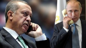 Ərdoğanla Putin arasında telefon danışığı olub