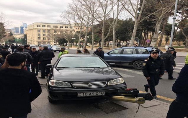 Bakıda hakim qəza törətdi