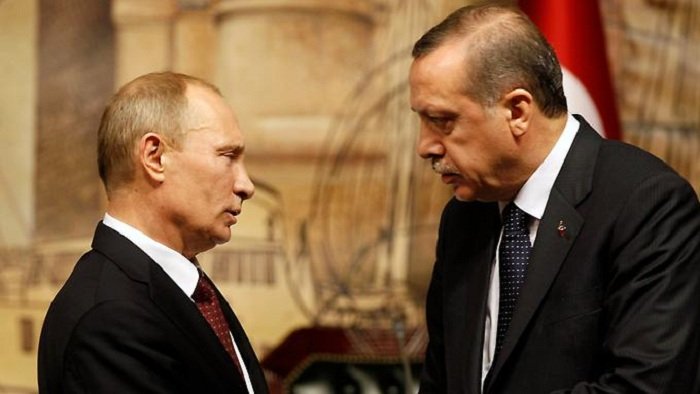 Putin Ərdoğana başsağlığı verib