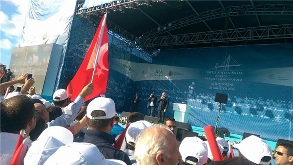 İstanbulda üçüncü “Asma körpü”nün açılış mərasimi keçirilir