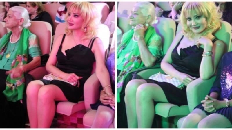 Məleykə Əsədova gecə yarısı bu paltarda GÖRÜNTÜLƏNDİ... 