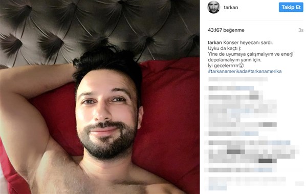 Tarkan həyat yoldaşına görə bu şəklini sildi 