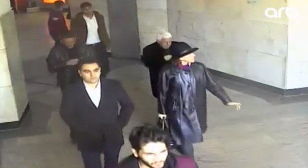 Metroda baş verən oğurluq anbaan lentə alındı