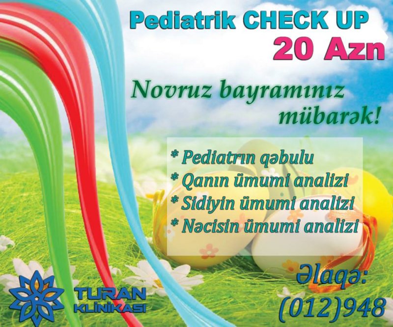 "TURAN" klinikasında uşaqlar üçün