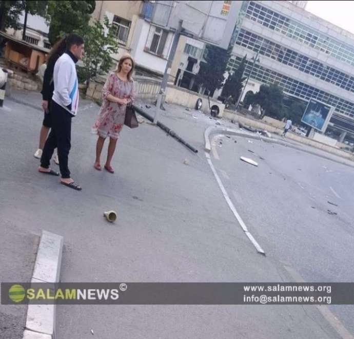 Bakıda avtobus qəza törətdi: yaralı var