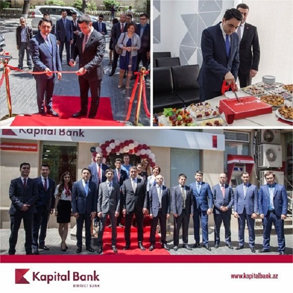 Kapital Bank yeni Mərkəzini istifadəyə verdi