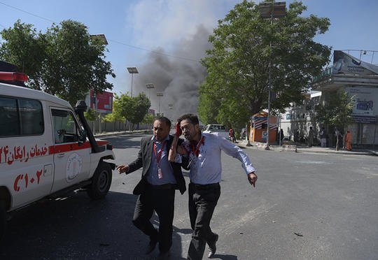 Polis idarəsində partlayış