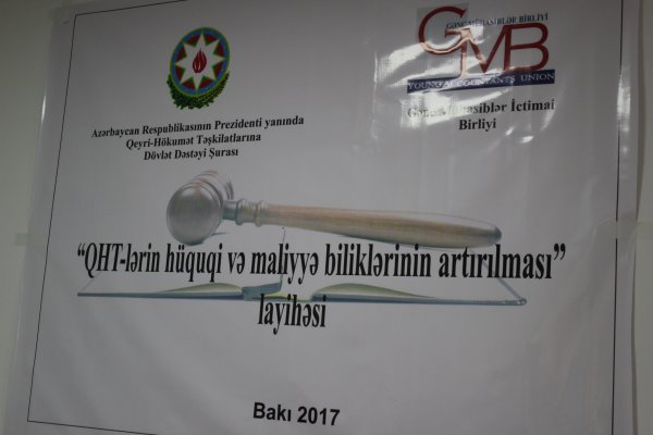 “QHT-lərin hüquqi və maliyyə bilikləri artırılır”