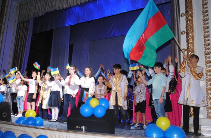 Azərbaycanla Ukrayna arasında dostluq və diplomatik əlaqələrin  25 illiyinə həsr olunmuş konsert keçirilib