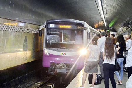 Bakı metrosunda həyəcanlı anlar