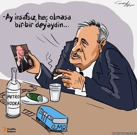 Tağı Əhmədovun maraqlı karikaturası