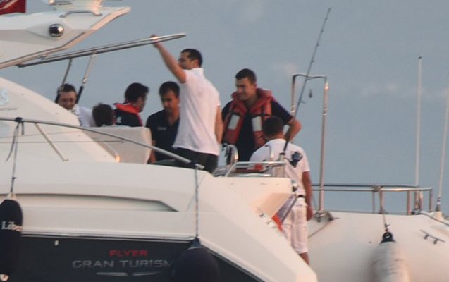 Çağatay və Kıvanç qadağan olunmuş bölgədə