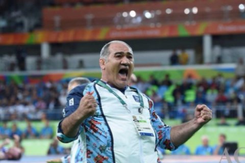 Firdovsi Umudov etiraz edən idmançılara Firdovsi Umudov etiraz edən idmançılara