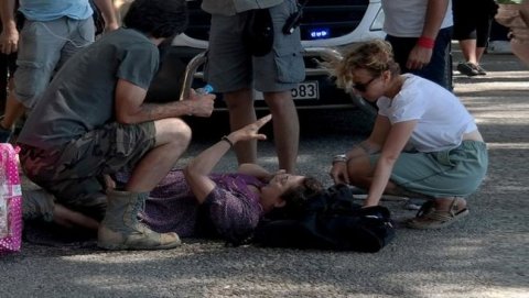 Aktrisa qəza keçirdi, filmin çəkilişi dayandırıldı Aktrisa qəza keçirdi, filmin çəkilişi dayandırıldı