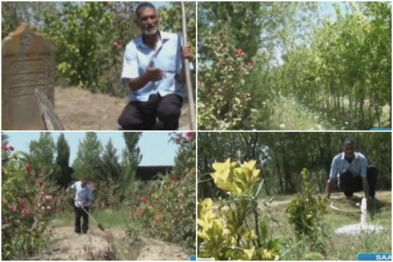 Saatlıda qəbiristanlığı parka çevirdilər