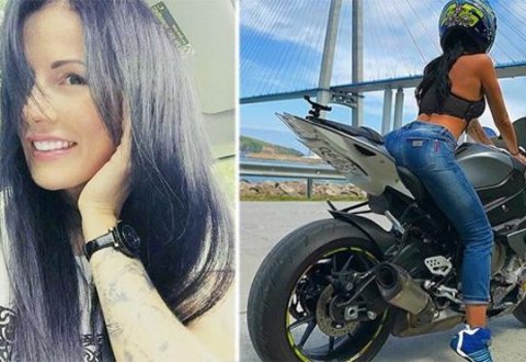 Motosikletçi qız öldü
