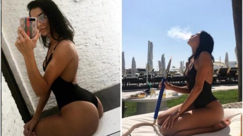 Azərbaycanlı model gecə klubuna alt paltarsız GƏLDİ Azərbaycanlı model gecə klubuna alt paltarsız GƏLDİ
