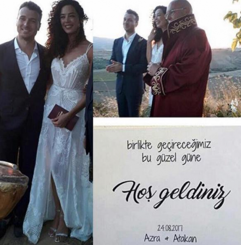 Dünya gözəli ərə getdi