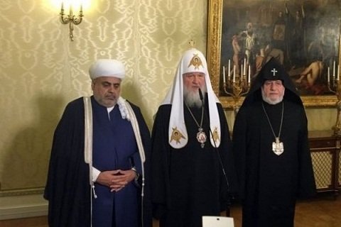 Rusiya, Azərbaycan və Ermənistanın dini liderlərindən birgə bəyanat 