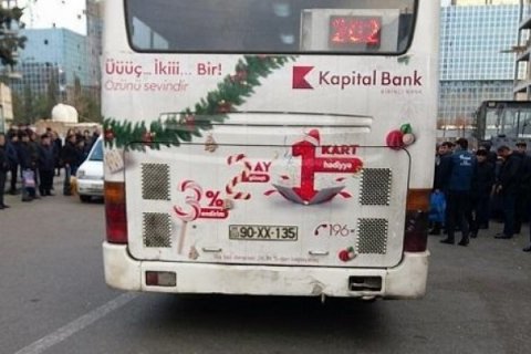 Avtobus sürücüsü infarkt keçirdi, zərcirvari qəza baş verdi