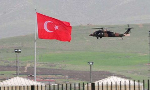  Türkiyə hərbçiləri Suriyadakı PYD terrorçularına 
