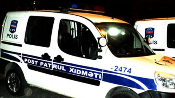 Azərbaycanda polis əməkdaşını maşın vurdu