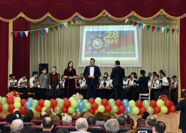 Azərbaycan Xalq Cümhuriyyətinin 100 lliyi ilə əlaqədar tədbir keçirilib- FOTOLAR