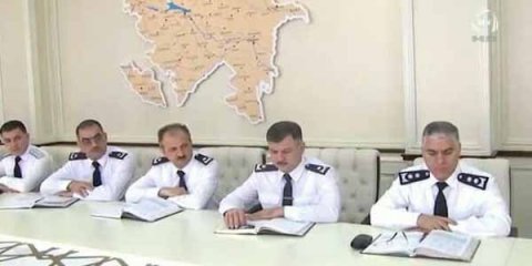 Ramiz Mehdiyevin keçirdiyi təqdimatda generala zəng gəldi- VİDEO