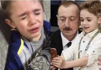 Prezidenti görmək üçün ağlayan uşaq arzusuna çatdı: İlham Əliyev onunla “selfi” çəkdirdi” – FOTO