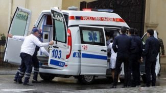Ağstafada qəza – 13 nəfər yaralandı